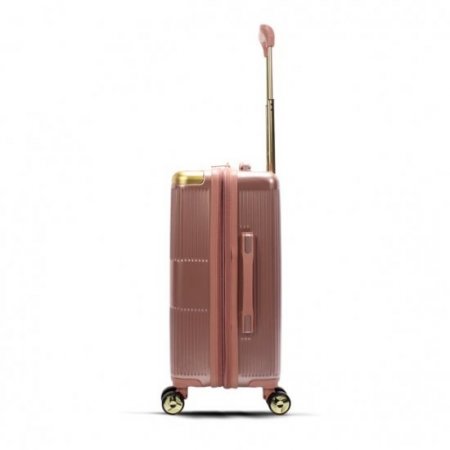 Protege x L'Oreal Paris Lash Paradise 22" Carry-on Luggage Set, Blush Pink