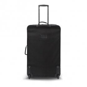 Protege 28" Regency Checked 2-Wheel Upright Luggage, Black