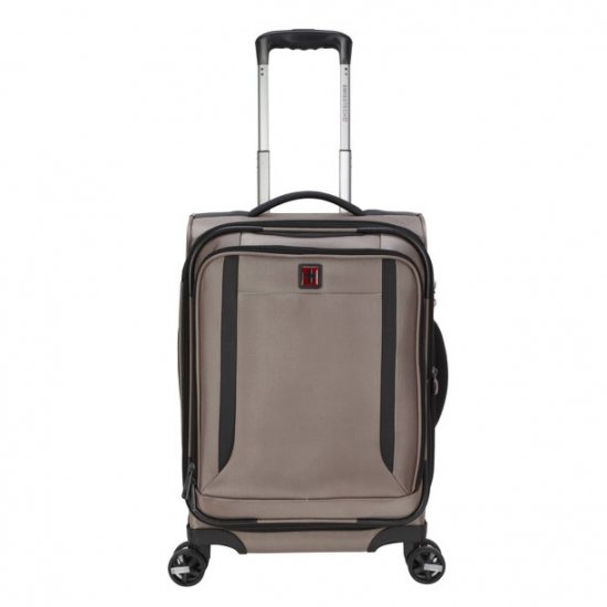 Swiss Tech 20\" Softside Carry-on Luggage, Grey