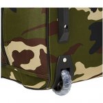 Rockland Rolling Duffel Bag, Camouflage, 22-Inch ( Pack of 2 )