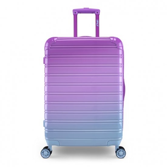 iFLY Fibertech Hardside Checked Luggage 24\", Vineyard