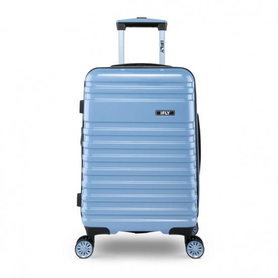 iFLY Hardside Spectre Versus Carry-On Lugagge, 20\", Blue/Navy