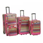 Rockland Luggage 4 Piece Escape Softside Luggage Set