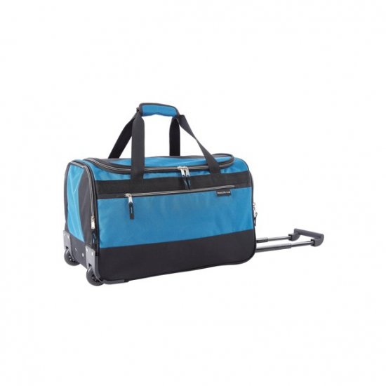 Travelers Club Bowman 20\" Rolling Duffel, Blue