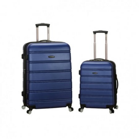 Rockland Melbourne 2 Piece Hardside Spinner Luggage Set