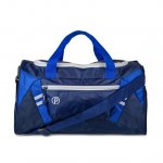 Protege 18 Inch Sport and Carry-on Duffle, Blue and White