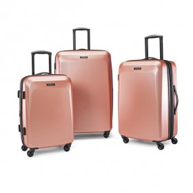 American Tourister Moonlight 3 Piece Hardside Spinner Luggage Set