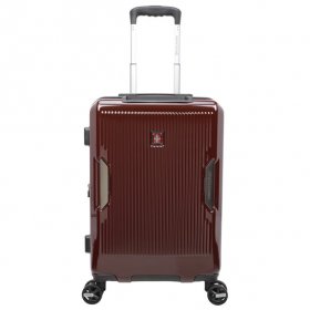 Swiss Tech 21"Hardside Luggage, Maroon