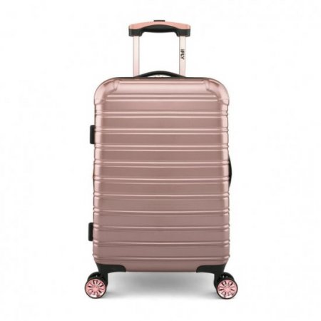 iFLY Hardside Fibertech Carry On Luggage, 20", Rose Gold