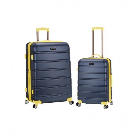 Rockland Melbourne 2 Piece Hardside Spinner Luggage Set, F225