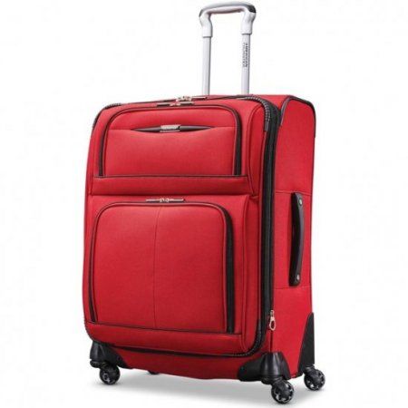 American Tourister Meridian NXT 25-inch Softside Spinner, Checked Luggage, One Piece