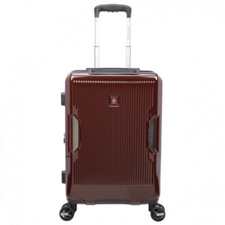 Swiss Tech 21"Hardside Luggage, Maroon