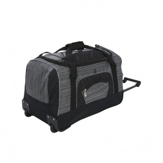 Protege 25\" Rolling Duffel Bag, Black