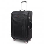 SwissTech Executive 29" 8-Wheel Softside Luggage, Black