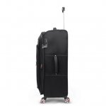 SwissTech Executive 29" 8-Wheel Softside Luggage, Black