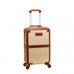 Rockland Luggage Stage Coach Hardside Rolling Trunk, F2291