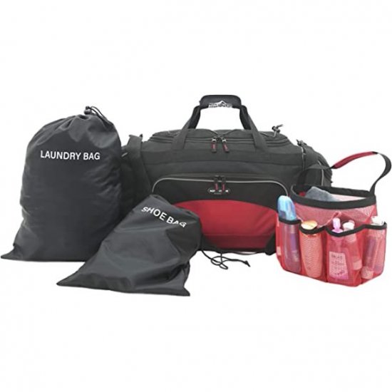 Travelers Club 4PC GYM DUFFEL SET