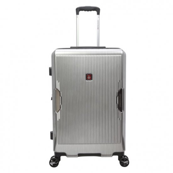 Swiss Tech 25\"Hardside Luggage, Grey