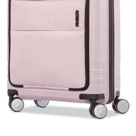 American Tourister Apex 20-in Hybrid Hardside Compact Carry-on Spinner Luggage, Pink