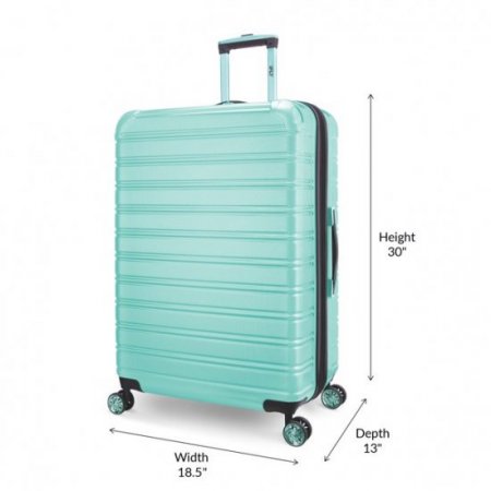 iFLY Hard Sided Fibertech 28" Checked Luggage