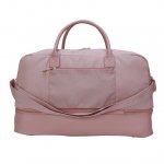 Simple Drop-Bottom Weekender Duffel BagPearl Blush