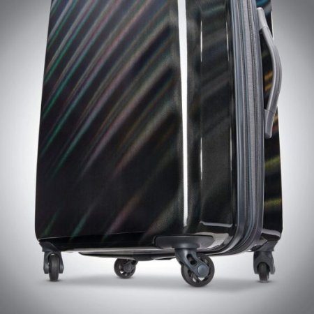 American Tourister Moonlight Iridescent 24-inch Hardside Spinner, Checked Luggage, One Piece