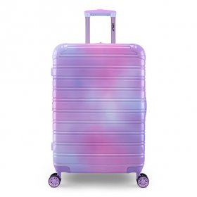 iFLY Fibertech Hardside Checked Luggage 24", Pastel Sky