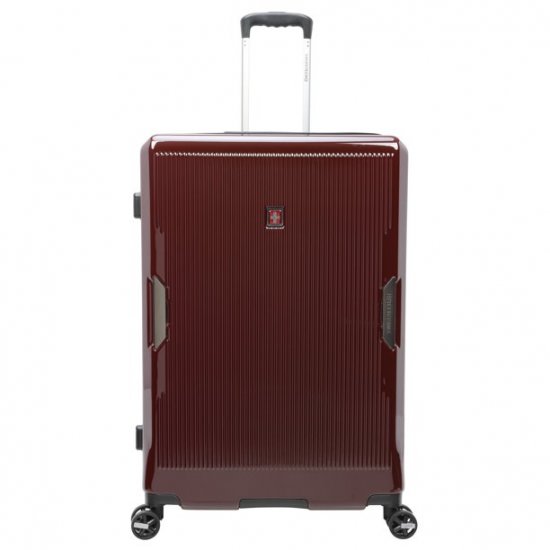 Swiss Tech 29\"Hardside Luggage, Maroon