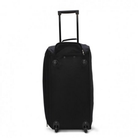 Protege 2PC Luggage set with Rolling Duffel and Tote, Black