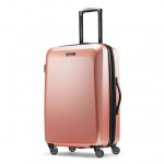 American Tourister Moonlight 24-inch Hardside Spinner, Checked Luggage, One Piece