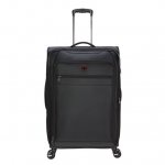 Swiss Tech 24" Softside Checked Luggage, Black