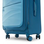 American Tourister Cascade Softside 20" Carry-on Spinner Luggage, Pacific Blue