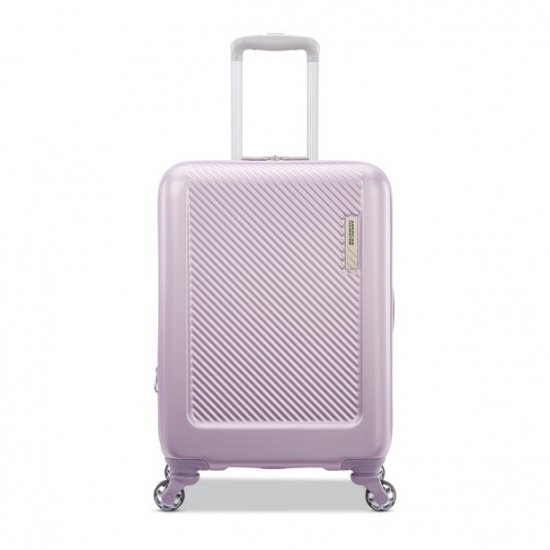 American Tourister Ikon 20\" Hardside Spinner Luggage, Purple