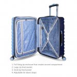 iFLY Hardside Spectre Versus Carry-On Lugagge, 20", Blue/Navy