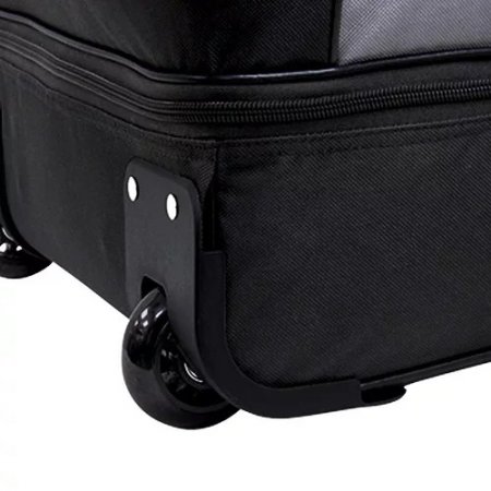 Travelers Club Jumbo 36" 2-section rolling duffel with blade wheels