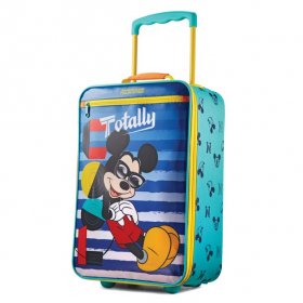 American Tourister Disney Mickey Mouse Totally Cool 18Softside Kids Carry-on Luggage