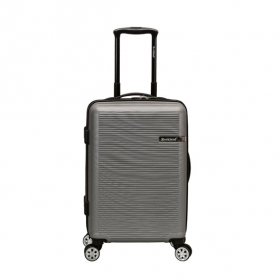 Rockland Luggage Skyline 3 Piece Hardside ABS Non-Expandable Luggage Set, F240