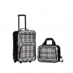 Rockland Fashion Softside Upright 2 Piece Luggage Set F102