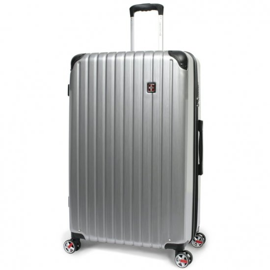 SwissTech Exhibition 30\" Polycarbonate Hard Side Check Luggage