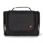 SwissTech Dopp Kit, Black 11.5"x 5.5"x 8.0"