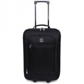 Protege Pilot Case 18" Softside Carry-on Luggage, Black