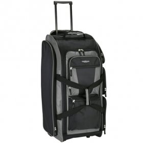 30" Rolling Multi-pocket Upright DuffelGray