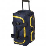 Rolling Duffel Bag, Navy, 22-Inch