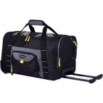 TPRC 21 Rolling Duffel Carry-On, Black