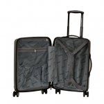 Rockland Luggage Skyline 3 Piece Hardside ABS Non-Expandable Luggage Set, F240