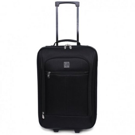 Protege Pilot Case 18" Softside Carry-on Luggage, Black