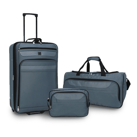 Protege 3-Piece Luggage Travel SetBlue