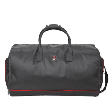 Swiss Tech 2 in 1 Travel Duffel Weekender, Solid Black